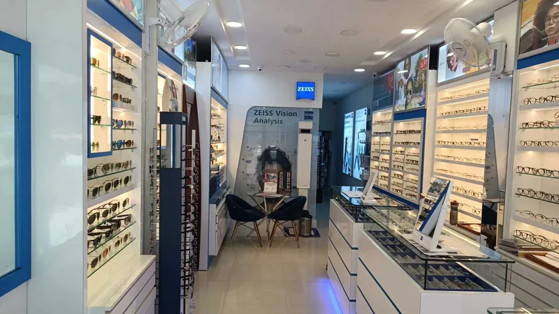 Inside a VK Optic Point store